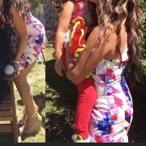 Beautiful strap fitted dress